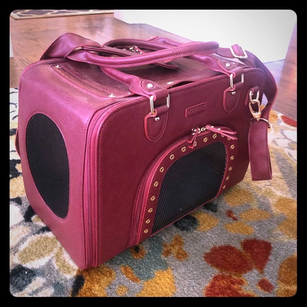 Chic small pet carrier